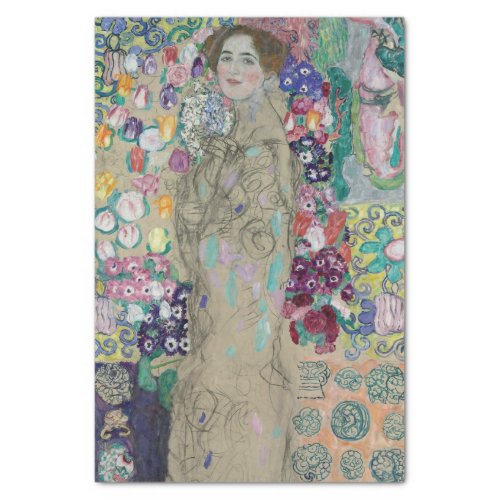 Posthumous Portrait of Ria Munk III Gustav Klimt Tissue Paper
