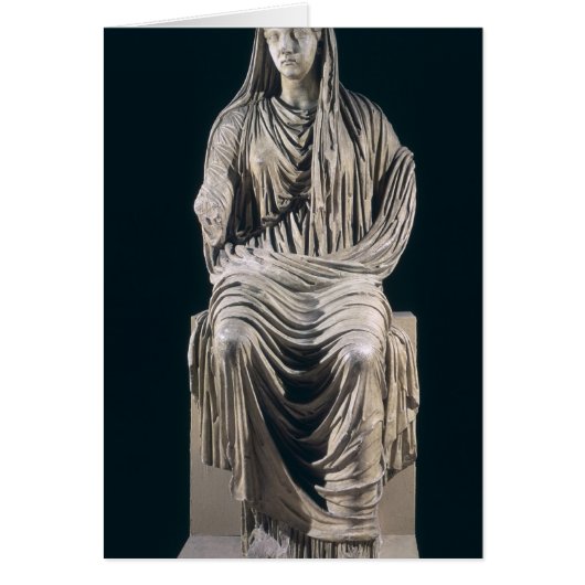 Posthumous statue of Livia from Velleia (Front)