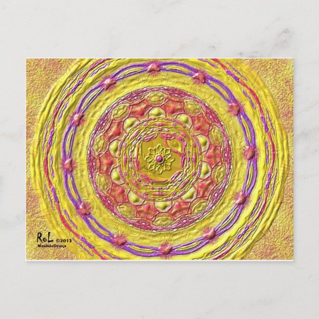 Postkarte 22 "The King" Postcard (Front)