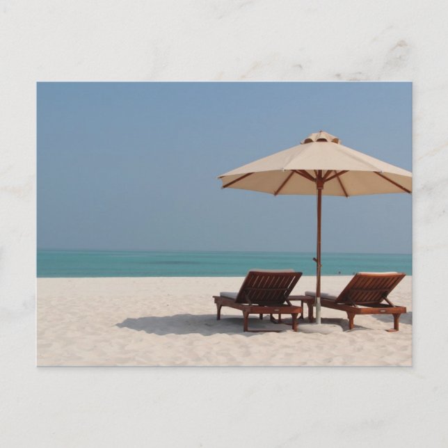 Postkarte - Abu Dhabi - Dubai -Strand Postcard (Front)
