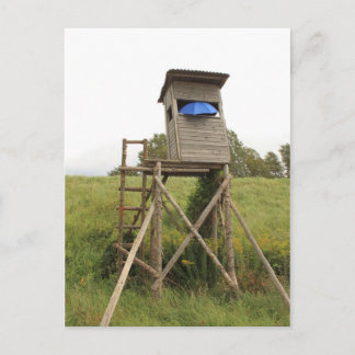 Postkarte - auf der Pirsch Postcard