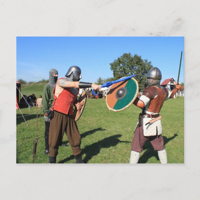 Postkarte - das letzte Gefecht Postcard (Front)