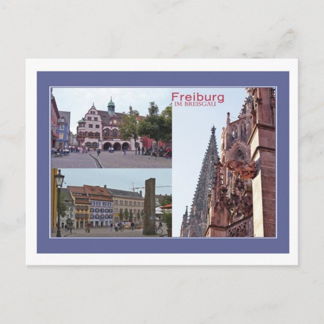 Postkarte Freiburg Postcard (Front)