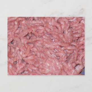 Postkarte "Hackfleisch" Postcard