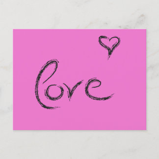 Postkarte LOVE Postcard