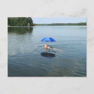 Postkarte - Rettungsschirm Postcard