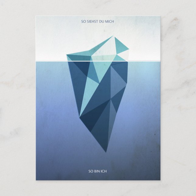 Postkarte - SEIN & SCHEIN (DE) Postcard (Front)