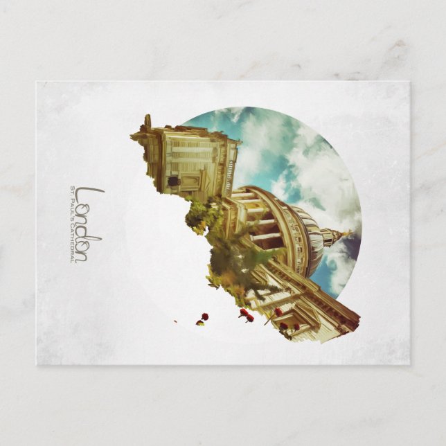 Postkarte St Paul's Postcard (Front)