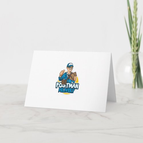 postman delivery card