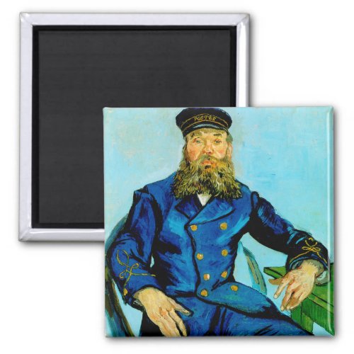 Postman Joseph Roulin  Vincent Van Gogh Magnet