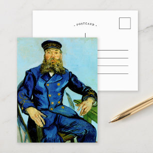 Postman Joseph Roulin   Vincent van Gogh Postcard