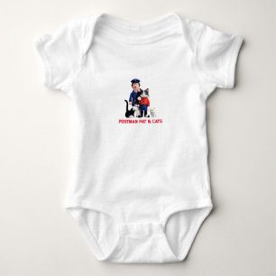 Postman Pat & Cats Baby Bodysuit