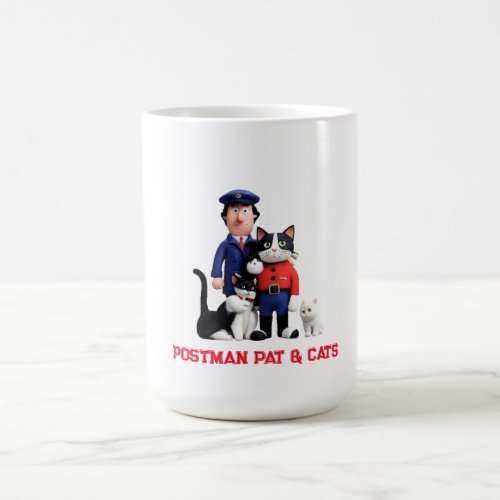 Postman Pat  Cats Coffee Mug