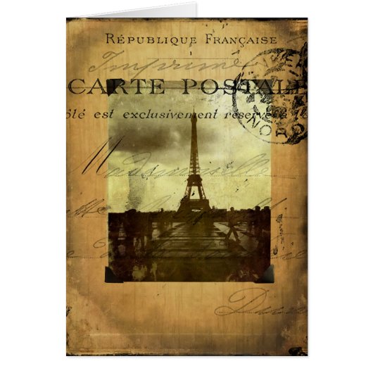 Postmarked Paris Cards (Front)