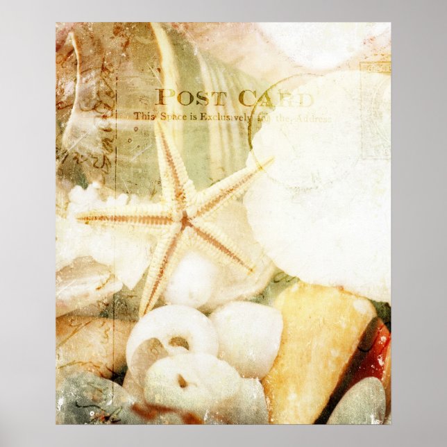 Postmarked Starfish Poster (Front)
