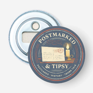Postmarked & Tipsy Bottle Opener