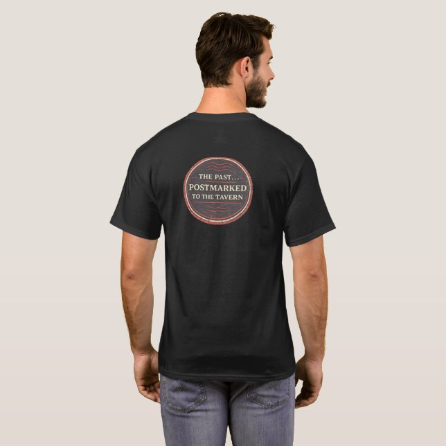 Postmarked & Tipsy T-shirt (Back Full)
