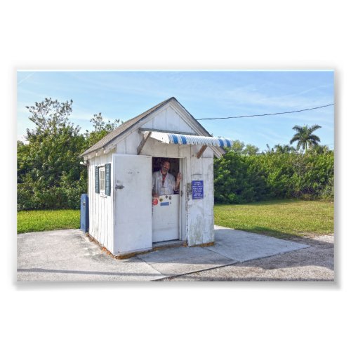 Postmaster Don in Ochopee, Florida