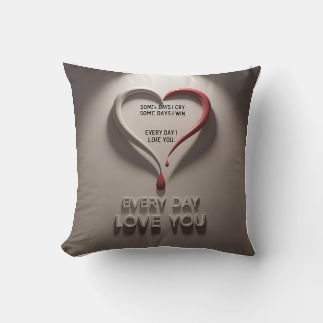 Postpartum Truth 3D Art: Create Your Own Keepsake Throw Pillow (Front)