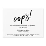 Postponed