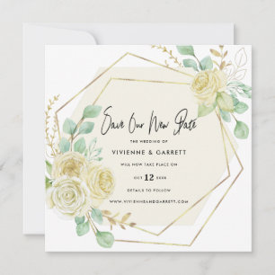 Postponed Wedding New Date Wedding Save The Date