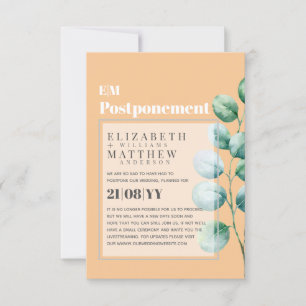 Postponement Eucalyptus Greenery Change of Plans