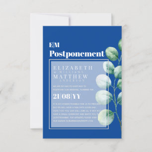 Postponement Eucalyptus Greenery Change of Plans