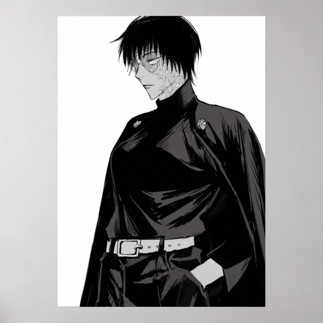 PostShibuya Maki Zenin Jujutsu Kaisen Art Poster | Zazzle