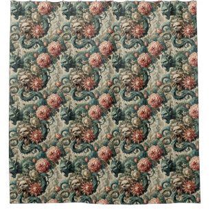 Posture of Perdition – Gothic Victorian Shower Curtain