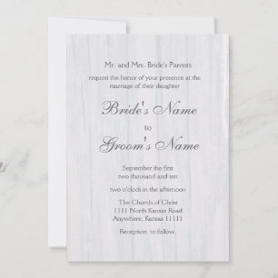 Postwood Bridal's Bouquet Wedding Invitation