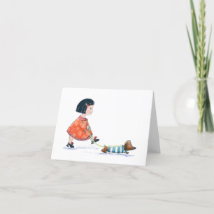 Posy and Marmalade Thank You Card