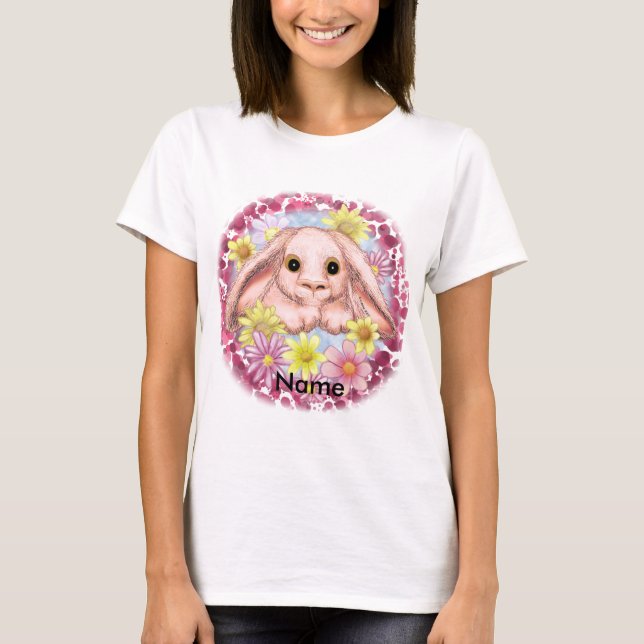 Posy Bunny Rabbit t-shirt (Front)