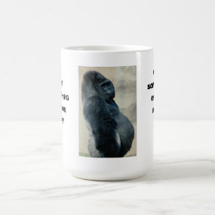 Pot Belly Gorilla Mug