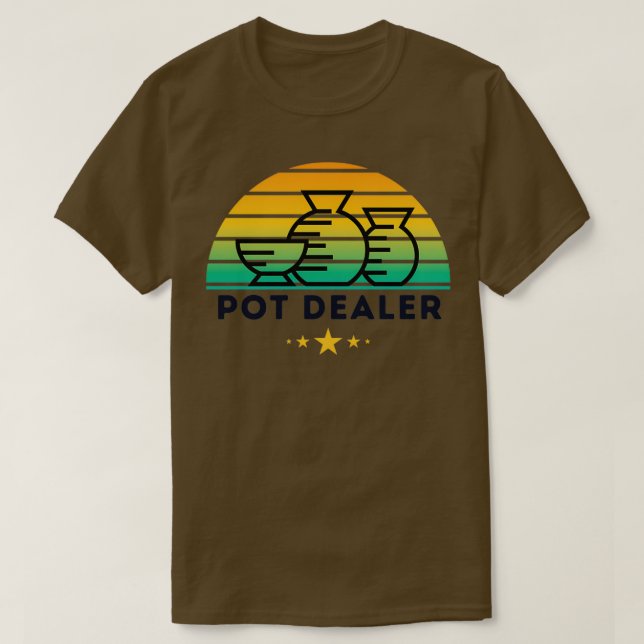 Pot Dealer 10 T-Shirt (Design Front)