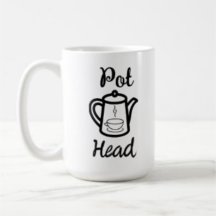 Pot Head - Coffee Funny Coffee Combo Mug