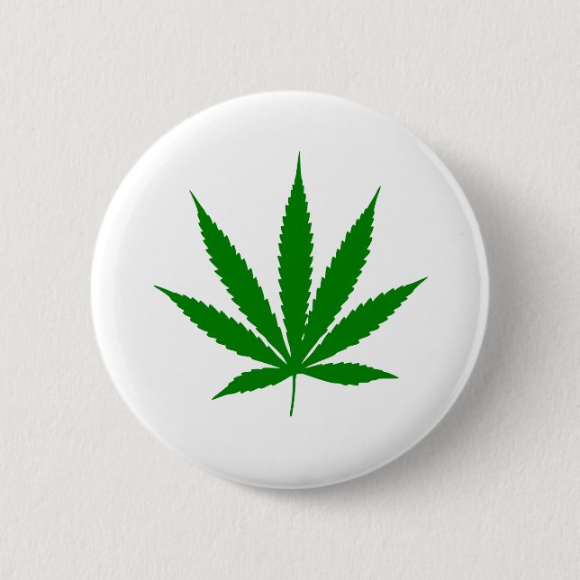 Pot leaf button (Front)