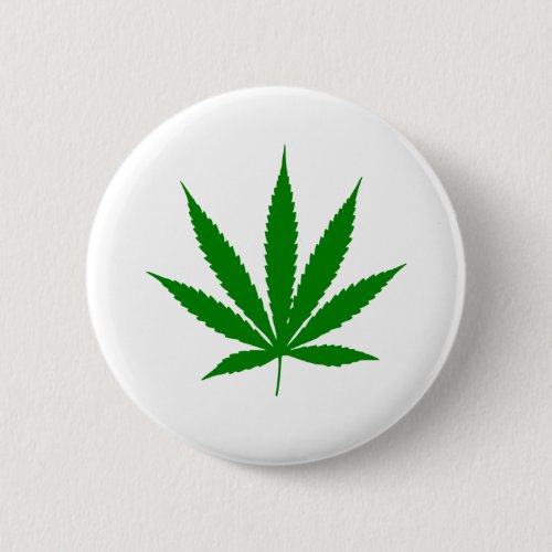 Pot leaf button