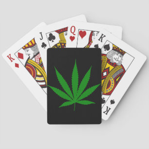 Pot Leaf Playing Cards