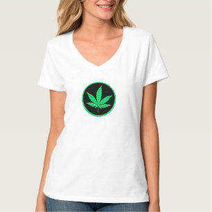 Pot nation weed  leaves weed lover t-shirt design
