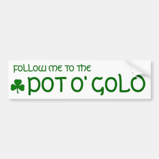 Pot o' Gold Bumper Sticker
