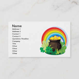 Pot Of Gold Business Card