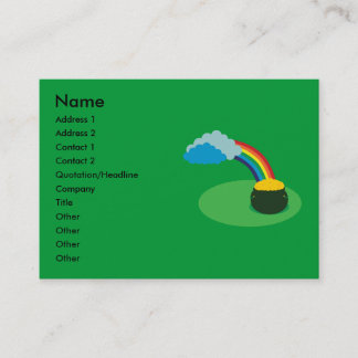 Pot of Gold Business Cards