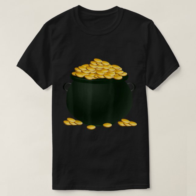 Pot Of Gold Costume T-Shirt (Design Front)