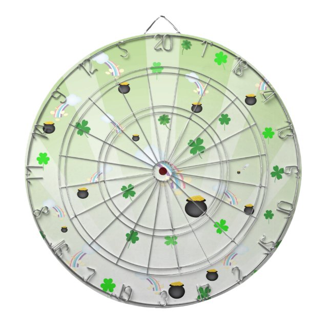 Pot of Gold Dart Board (Front)