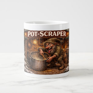 Pot Scraper Icelandic Yule Lad Giant Coffee Mug