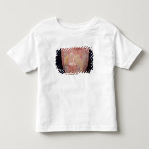 Pot with a scene of women bathing toddler t-shirt