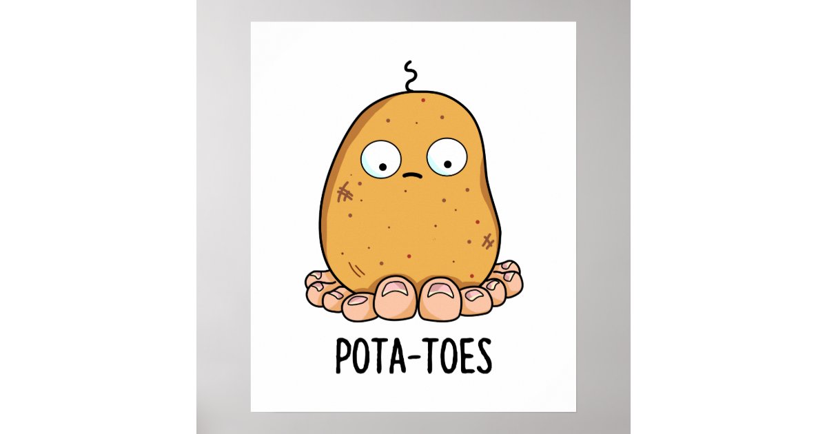 cute cartoon potatoes