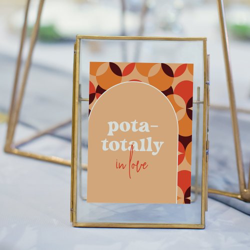 Pota_Totally In Love Wedding Sign