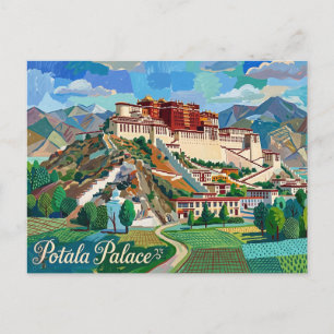 Potala Palace China Postcard
