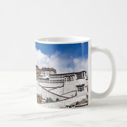 Potala palace in Lhasa _ Tibet Coffee Mug
